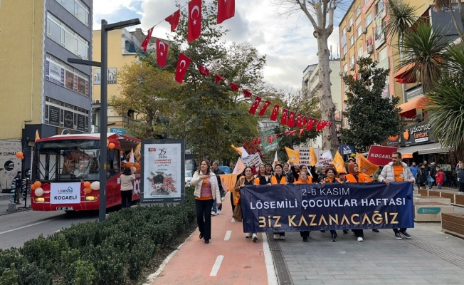 LÖSEV'den Kocaeli'de farkındalık korteji