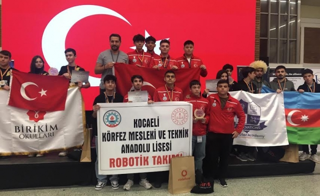 RoboChallange 2024' te Altın madalya gururu Kocaeli'nden