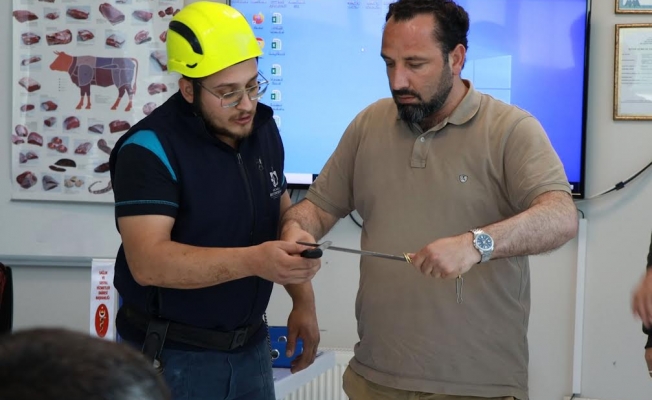 Büyükşehirden kurban kesim elemanı kursu