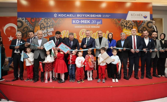 KO-MEK ilçe sergileri tam sürat