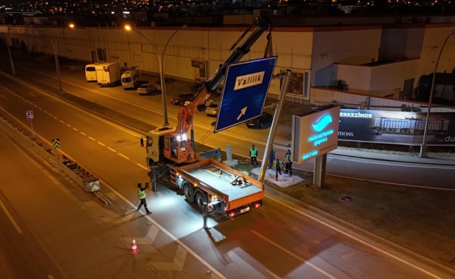 L tipi levhalar, trafik akışını rahatlatıyor