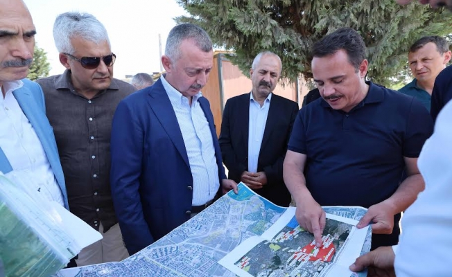 Büyükakından Gebzedeki çalışmalara yakın takip