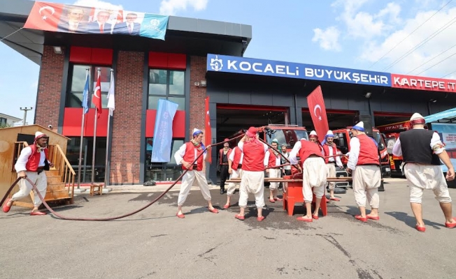 Büyükşehir, Kartepe'ye yeni itfaiye binası kazandırdı