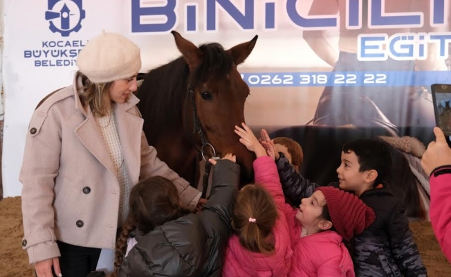 Büyükşehir'den 22 bin 686 çocuğa binicilik eğitim