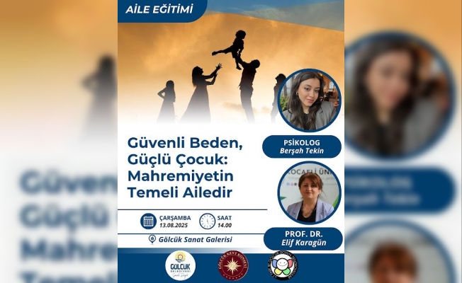 Gölcük belediyesinden önemli eğitim