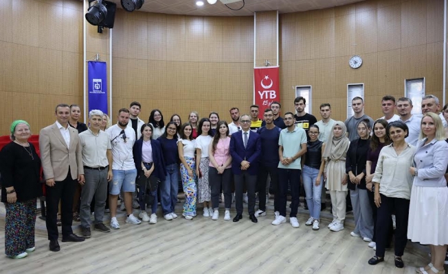 Baraçlı, Bulgaristan'dan gelen soydaş gençlerle bir araya geldi