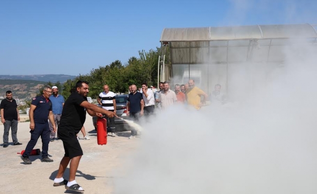 Kocaeli'de yangın güvenliği bilinci artıyor