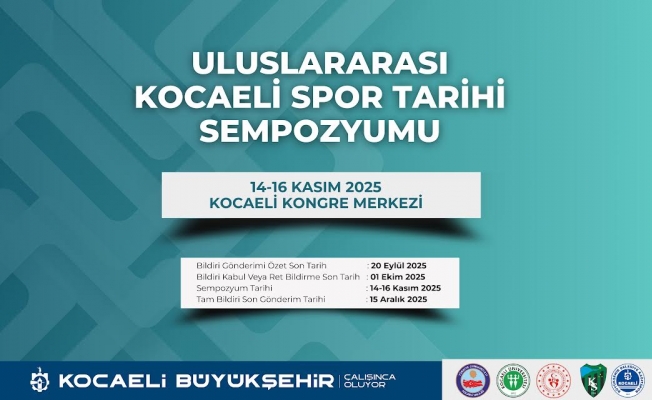 Kocaeli'nin spor tarihi bu sempozyumda