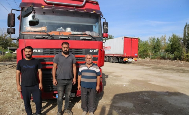 Tır parkı hem trafiği hem sürücüleri rahatlattı