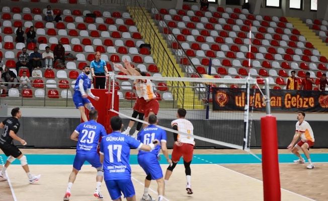Gebze Belediyesi Voleybol takımından Galatasaraya karşı büyük zafer