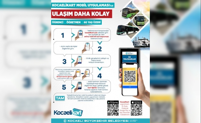 Kocaelide online kart dönemi başladı