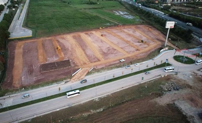 Milli maç için 220 dönümlük dev organizasyon alanı hazır
