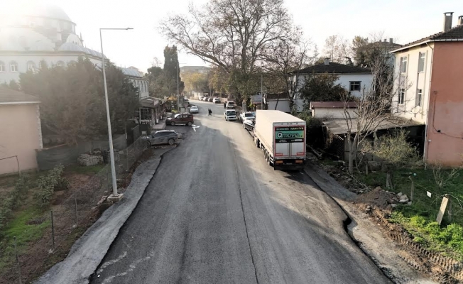 Gebze Balçık'ta yol konforu artıyor