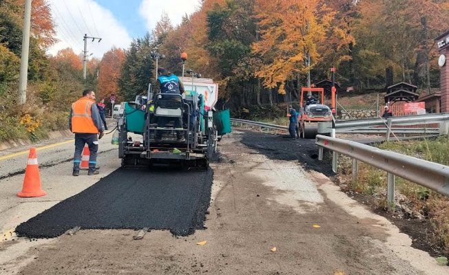 Kartepe zirve yolunda tüm işlemler tamam