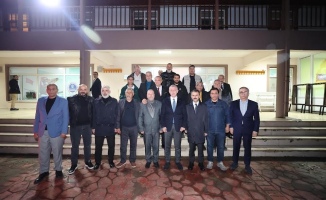 Vali Aktaş, Roman Dernekleriyle bir araya geldi