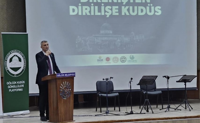 Gölcük'te anlamlı buluşma: 'Direnişten Dirilişe Kudüs”