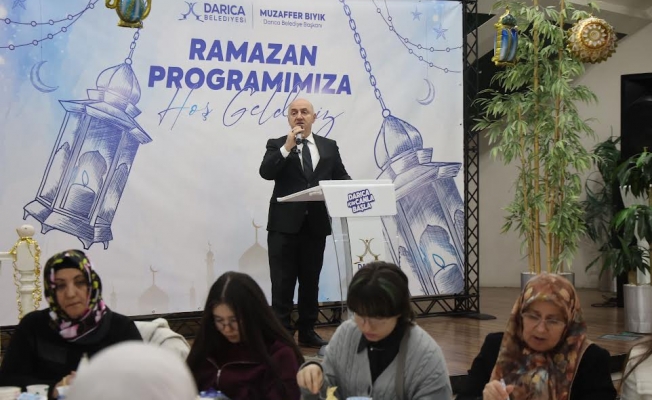 Başkan Bıyık, ilk iftarını şehit aileleri ve gazilerle açtı