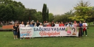 Kadınlar hem spor yaptı hem de sosyalleşti