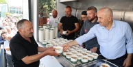 Başkan Büyükgöz'den Aşure ikramı