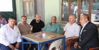 Büyükgöz, Kargalı sakinleriyle çay sohbeti yaptı