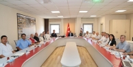 Kaymakam Özyiğit Kurum müdürlerini topladı