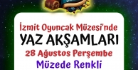 İzmit Belediyesinin müzede yaz akşamları atölyeleri devam ediyor