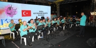Bando ekipleri Pişmaniye Festivaline büyük renk kattılar
