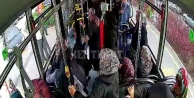 Büyükşehir otobüs şoföründen duyarlı davranış