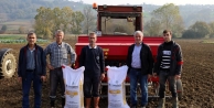 Büyükşehir’in hibeli tohumları toprakla buluştu