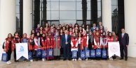 'Damla Projesi' Gençleri'nden Vali Aksoy'a ziyaret