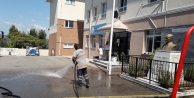 Gebze'de okullar yıkanıyor