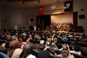 Kiraz Çiçeği Korosu ilk konserini verdi
