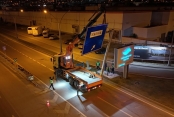 L tipi levhalar, trafik akışını rahatlatıyor