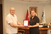 Fatma Başkan’a Fahri Karslılık beratı
