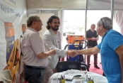 Saadet Partisi İzmit İlçe Başkanı Murat Karaturp ve Yönetimi Kocaeli Tarım fuarı’nı ziyaret etti