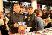 Kitap Fuarı’nda çocukların çizgi roman sevgisi